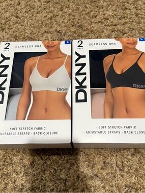 New！DKNY Ladies’ Seamless Bra, 2-pack